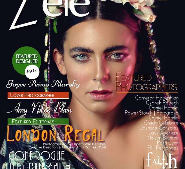 SPRING MAR/APR 2014 Issue Zélé Magazine featured designer Joyce Peñas Pilarsky